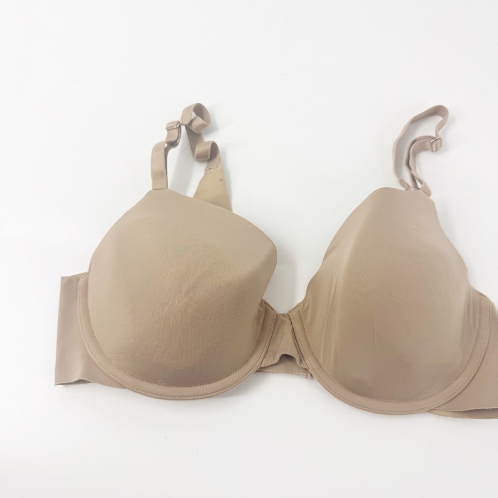 Soma Soma Vanishing 360 Perfect Coverage Bra Tan Nude Beige 36D Underwire 34C